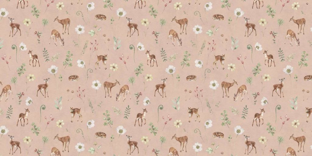 Dancing Deer - Pink - 120