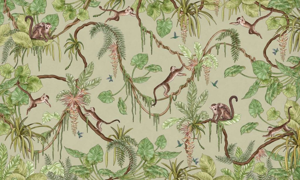 Jovial Monkeys - Green