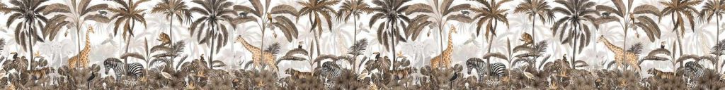 Jungle Jive Sepia - Panorama double