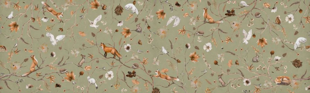 Playful Forest - Green - Panorama