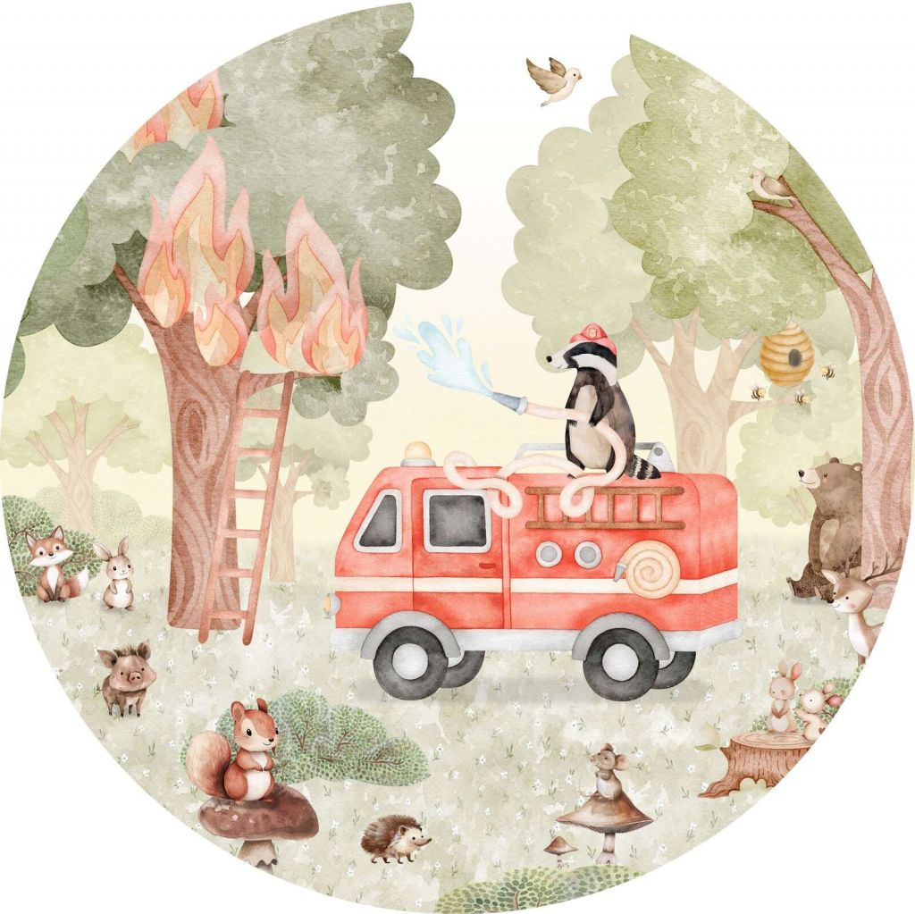 Forest Fire Fighter - Circle