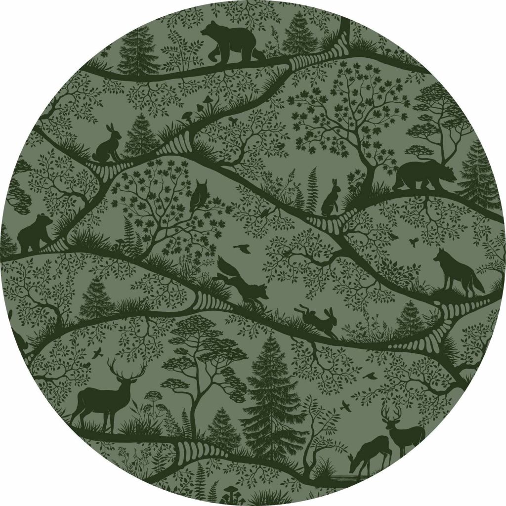 Nordic Nature - Green Green - Circle