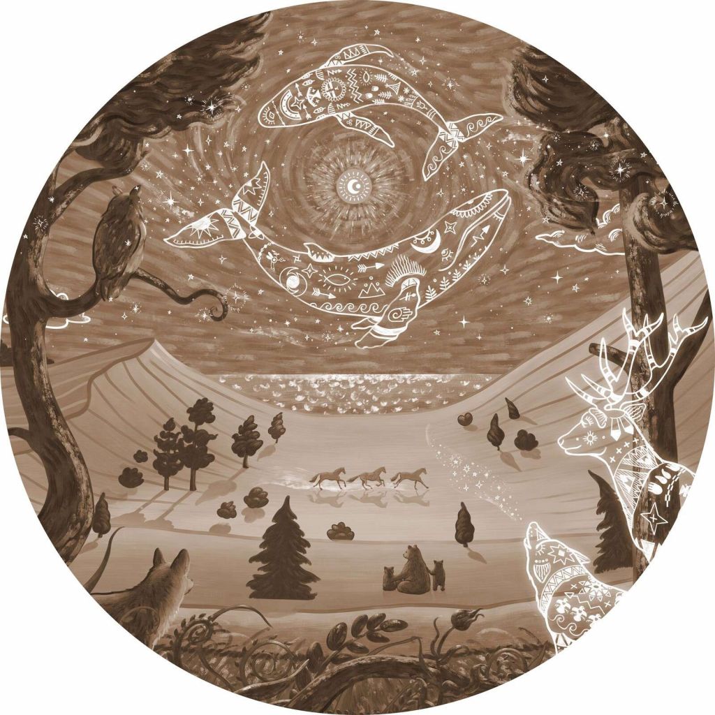 Spirit Night - Brown - Circle