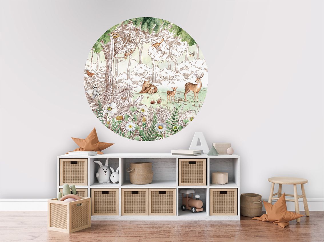 Forest Friends - Spring - Circle