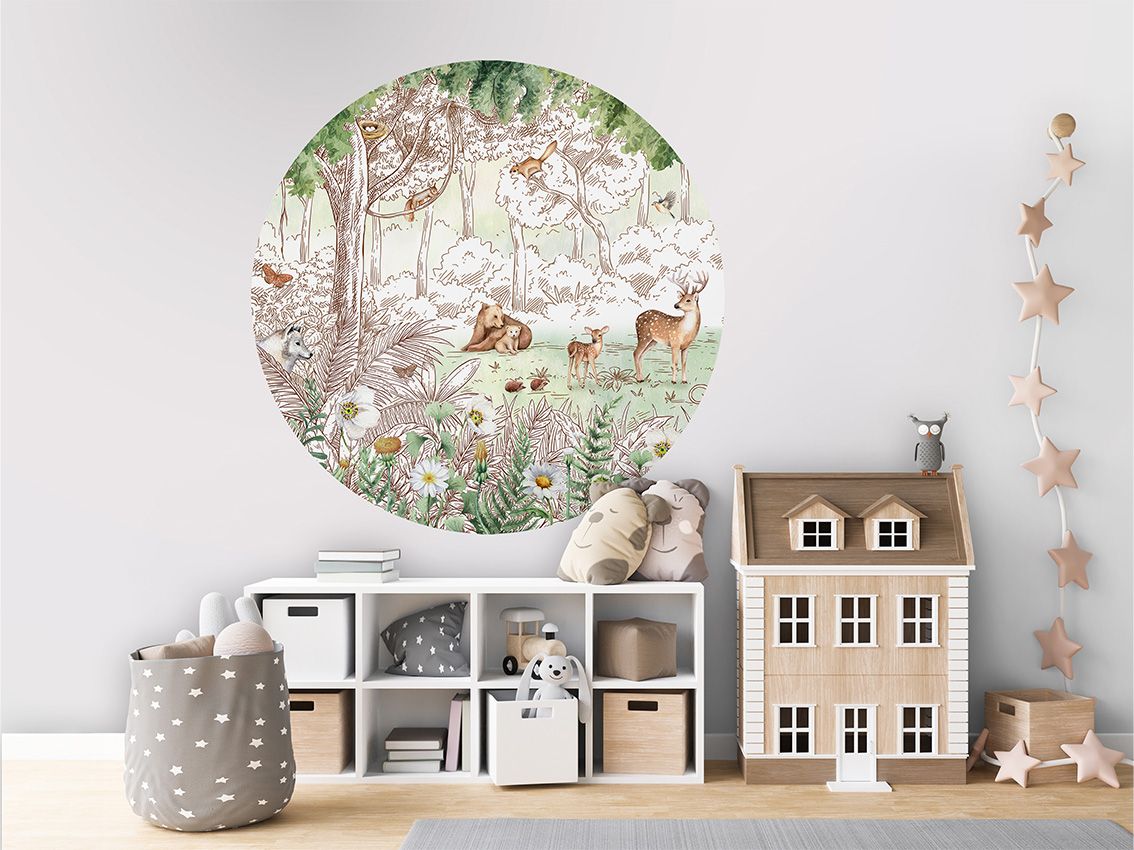 Forest Friends - Spring - Circle