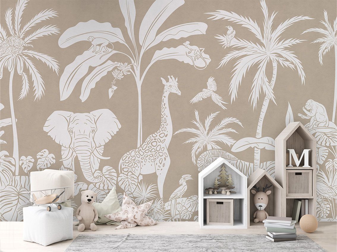 Monochrome Jungle - Brown