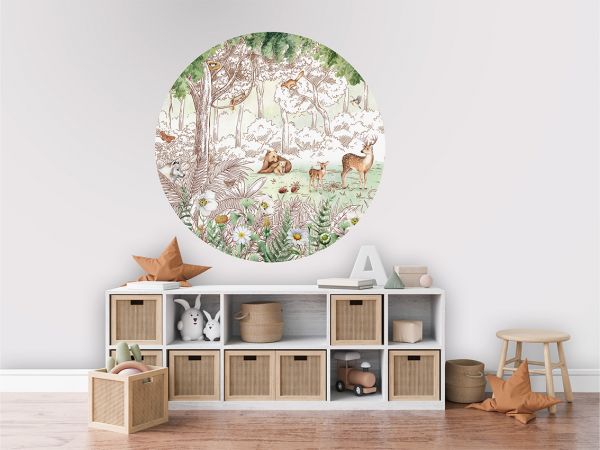 Forest Friends - Spring - Circle