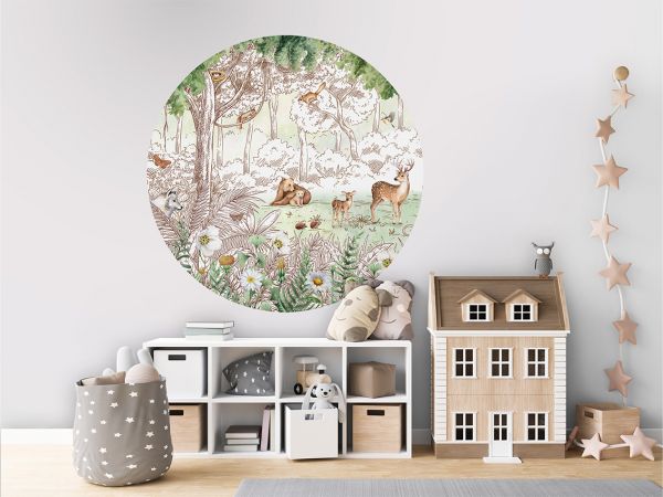 Forest Friends - Spring - Circle