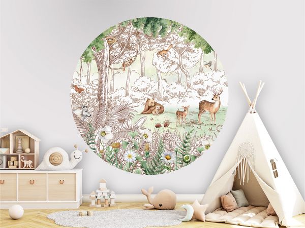 Forest Friends - Spring - Circle