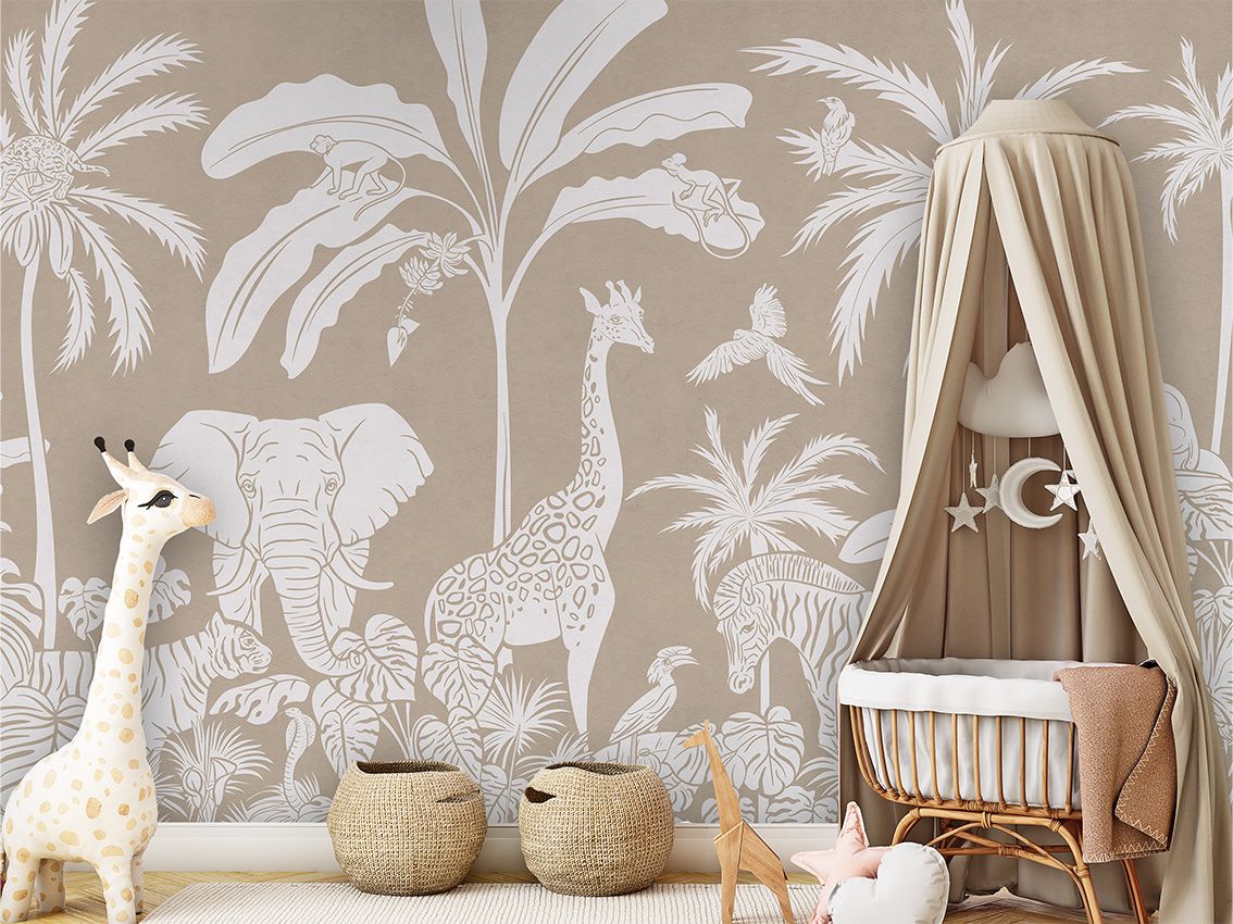 Monochrome Jungle - Brown