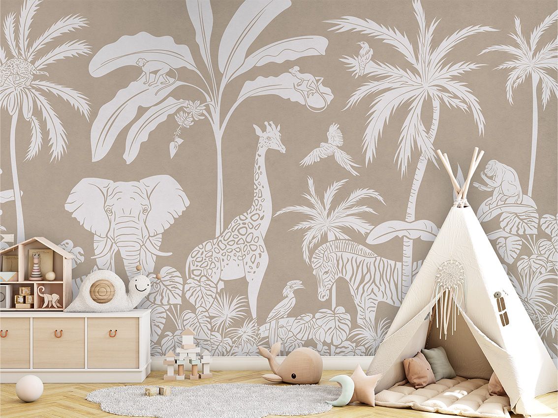 Monochrome Jungle - Brown
