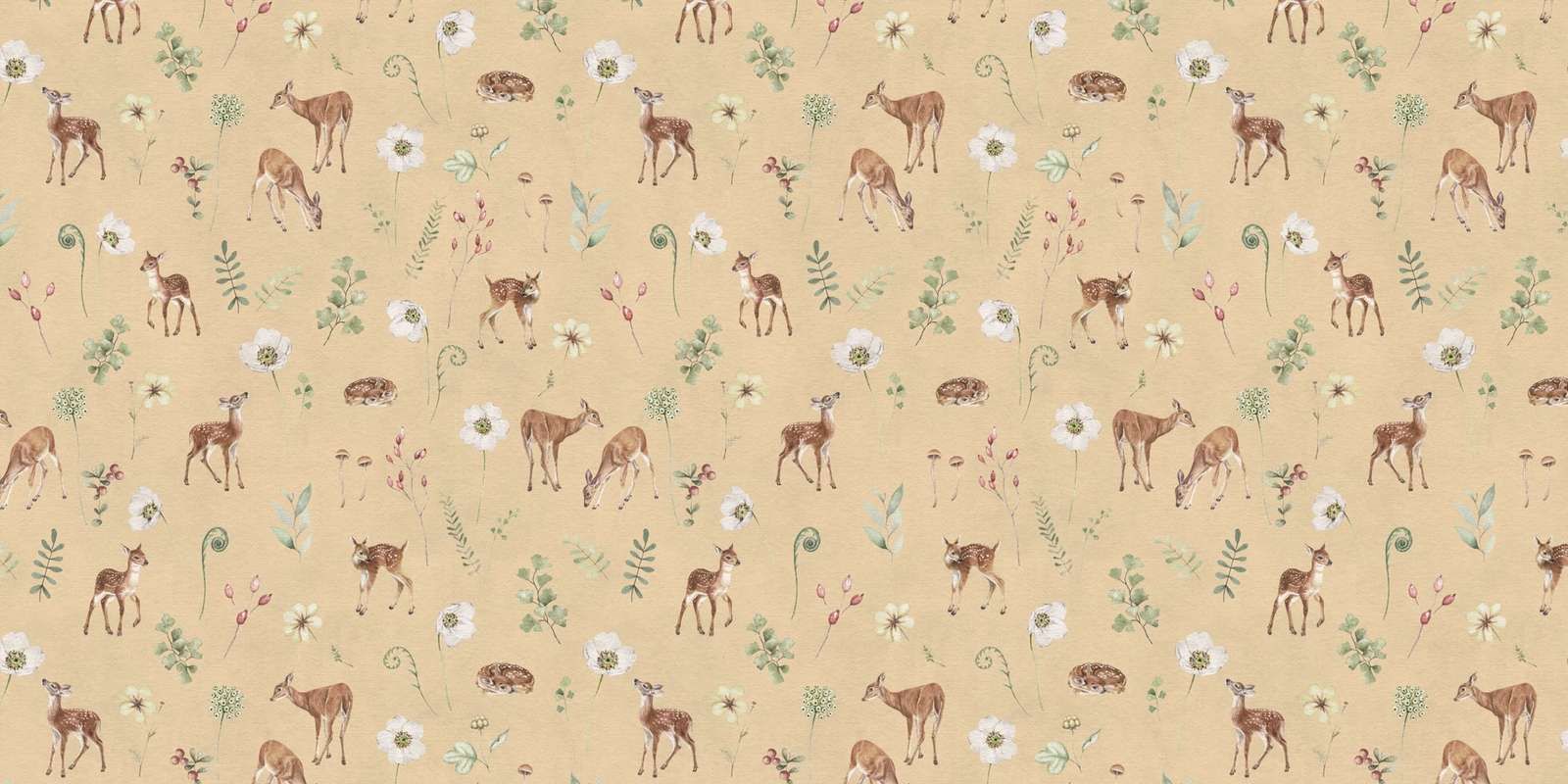 Dancing Deer - Yellow - 120