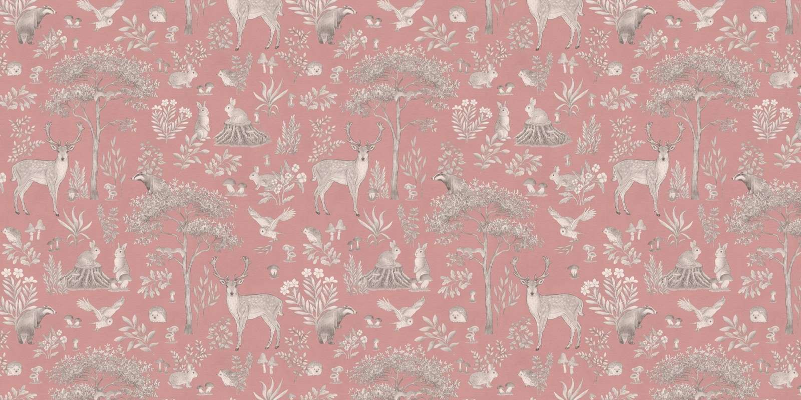 Fantastic Forest - Vintage Pink - 90