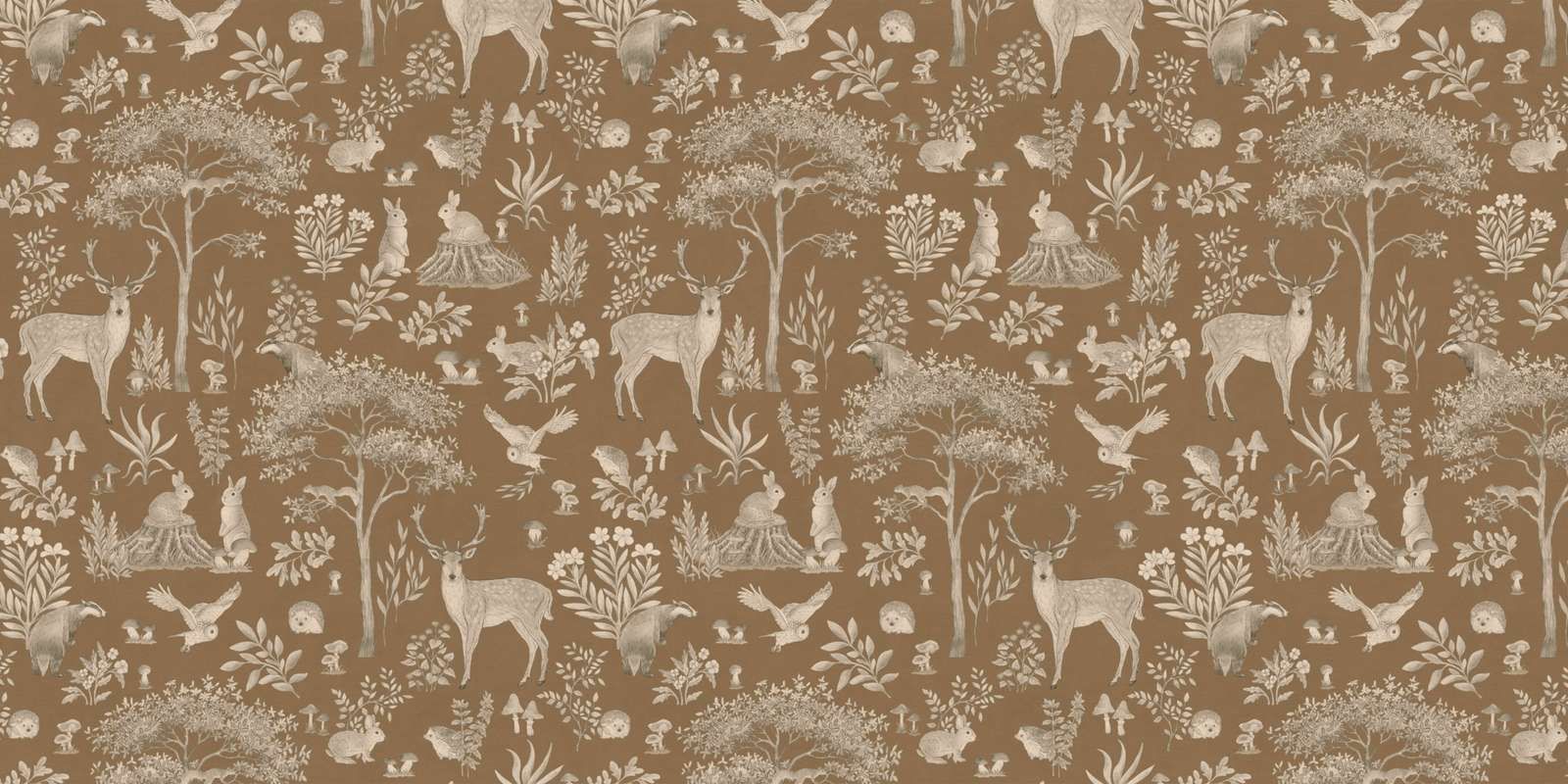 Fantastic Forest - Vintage Brown - 90