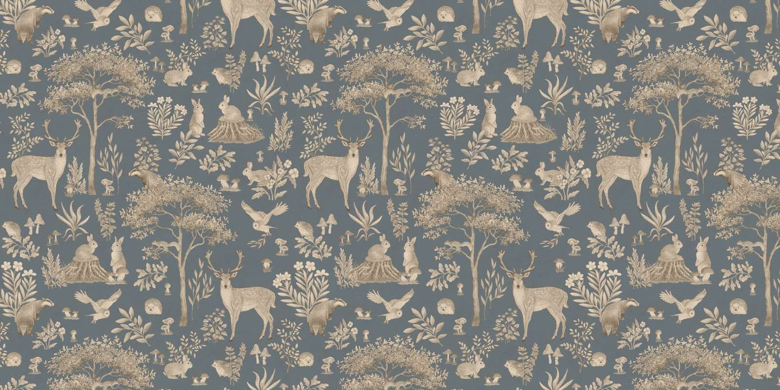 Fantastic Forest - Vintage Blue - 90