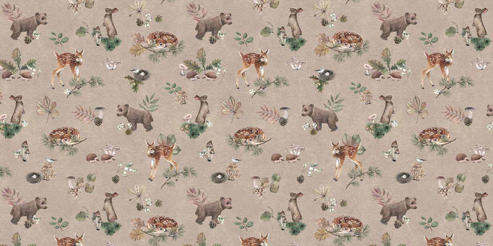 Forest Gathering - Brown - 120