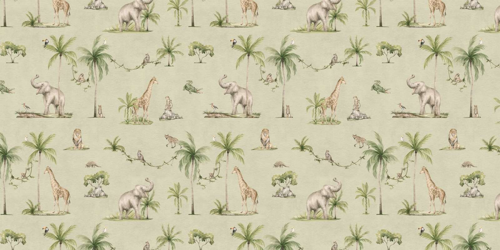 Joyful Jungle - Green - 120