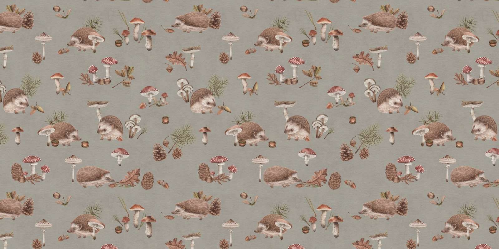 Happy Hedgehog - Taupe - 120