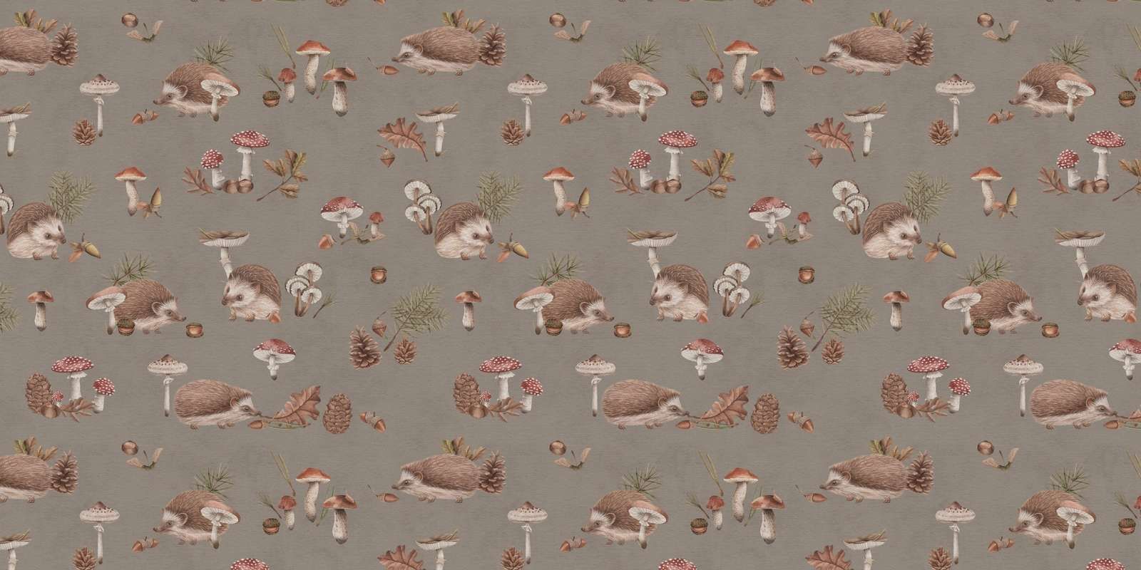 Happy Hedgehog - Brown - 120