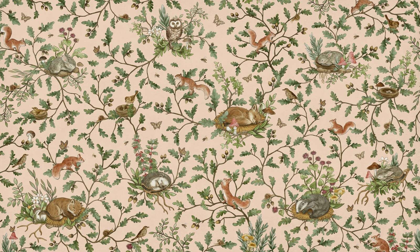 Playful Woods - Beige