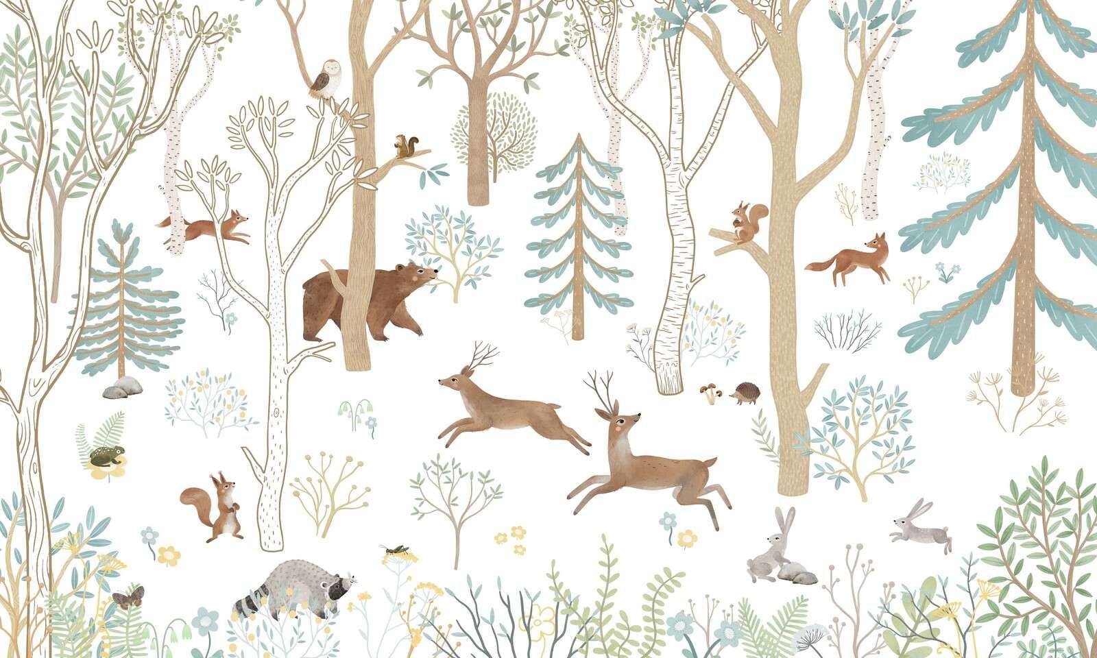 Frisky Forest - blue