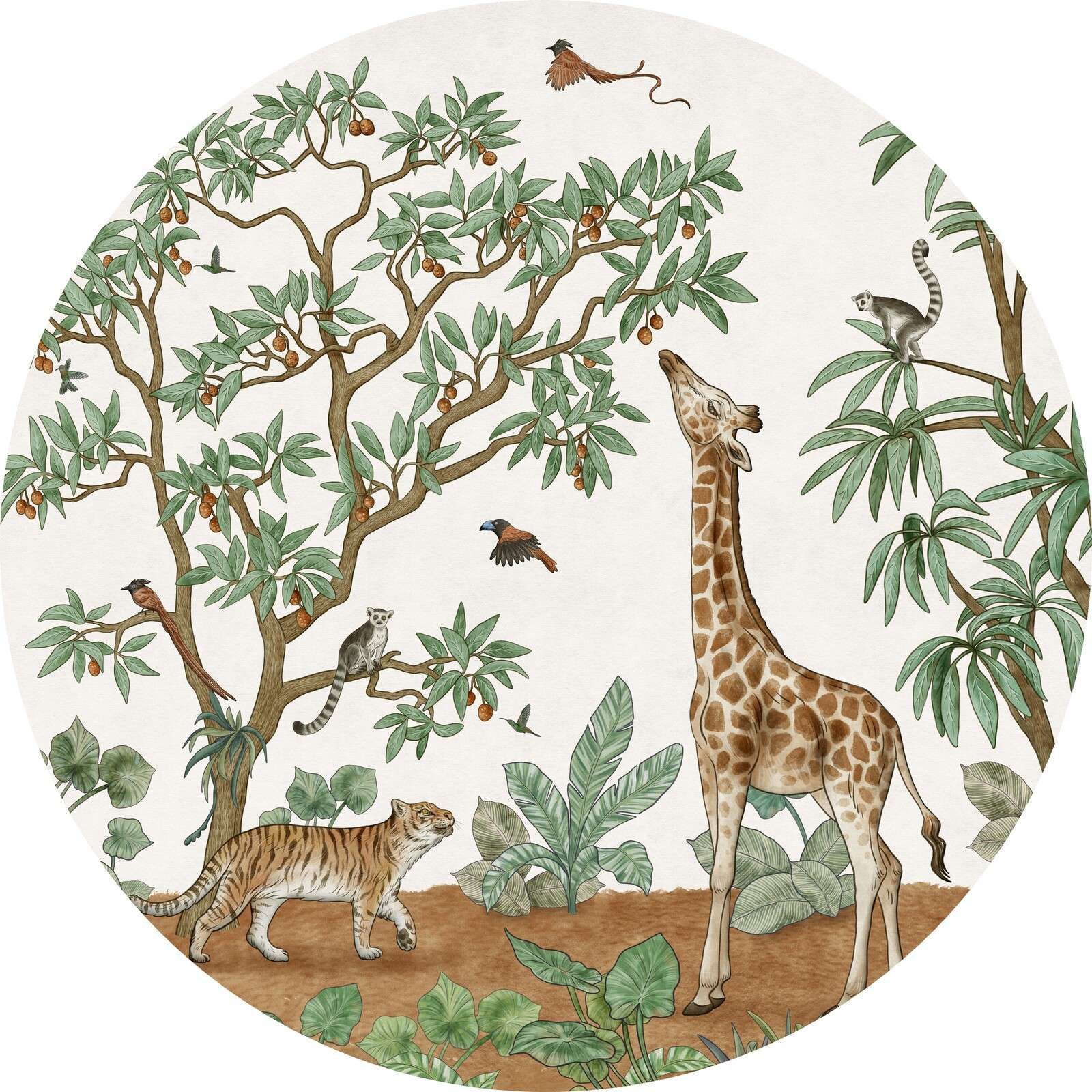 Animals in the Jungle - Circle