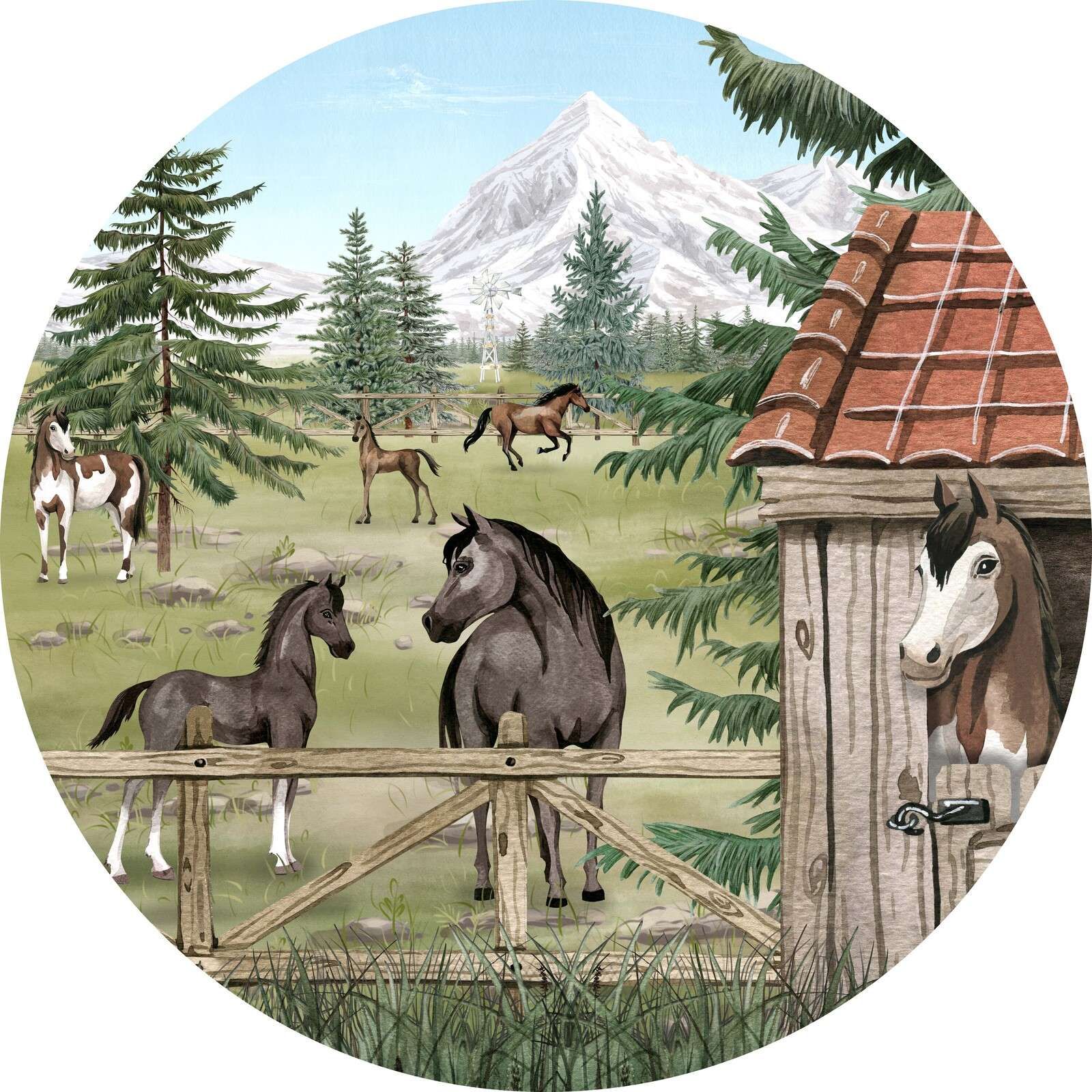 Horse Haven - Circle